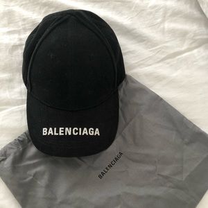 Balenciaga black cap